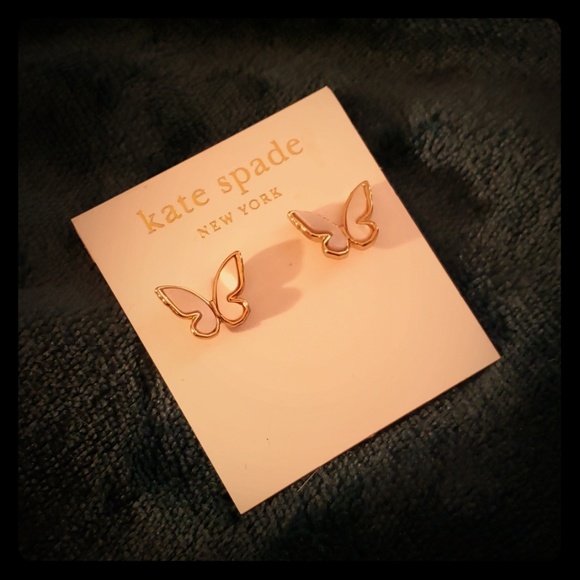 kate spade Jewelry - Kate Spade Butterfly Earrings